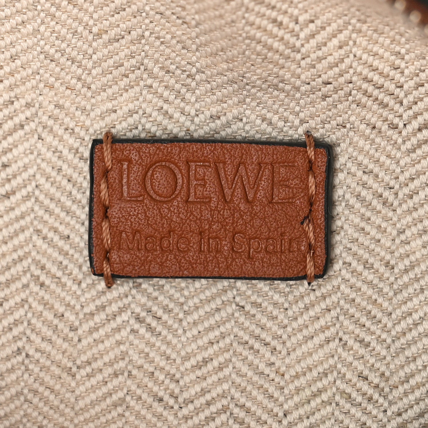 Loewe Calfskin Mini Puzzle Bag Tan 6 of 8