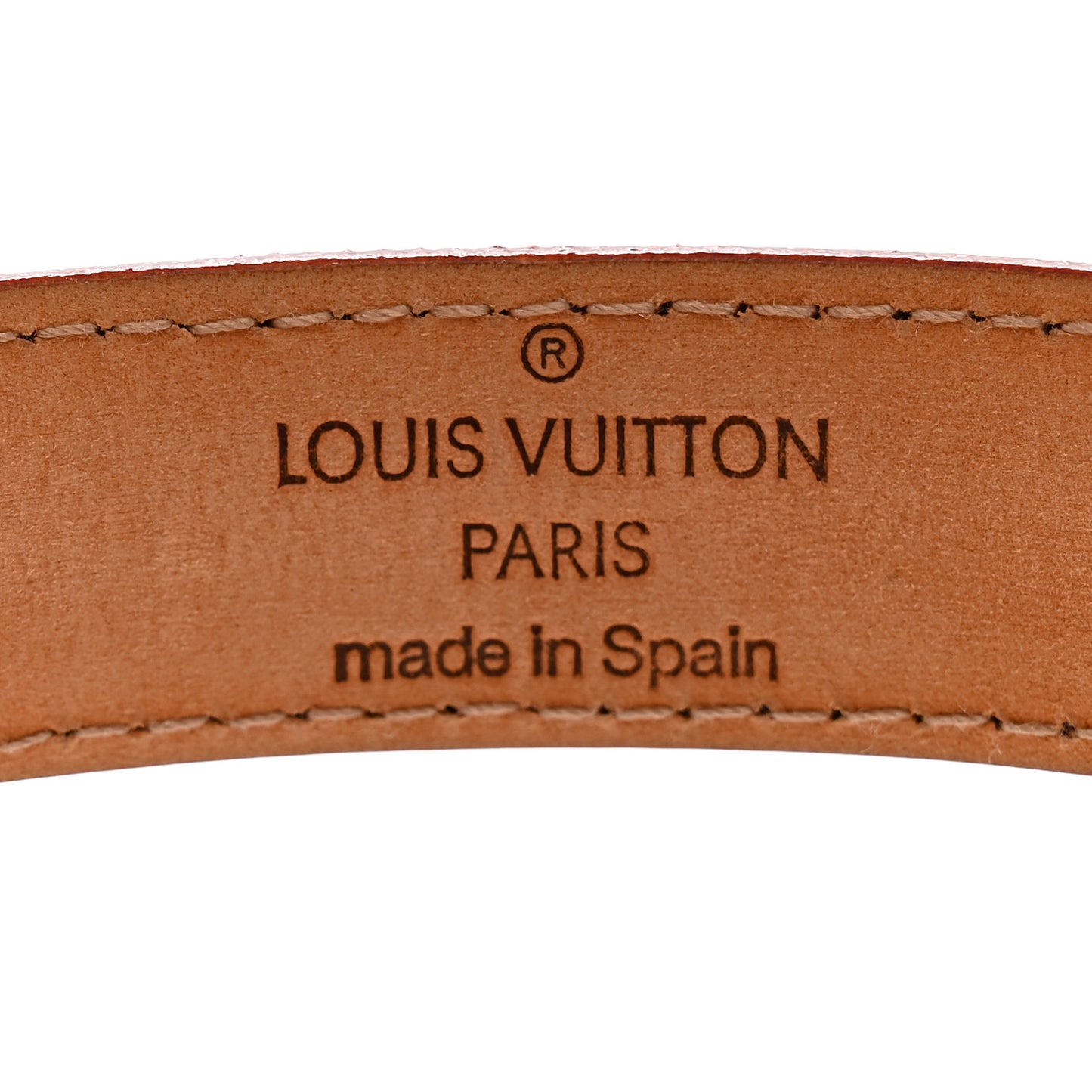 Monogram Multicolor Belt 90 36 White