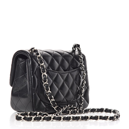 Chanel Lambskin Quilted Mini Square Flap Black 3 of 11