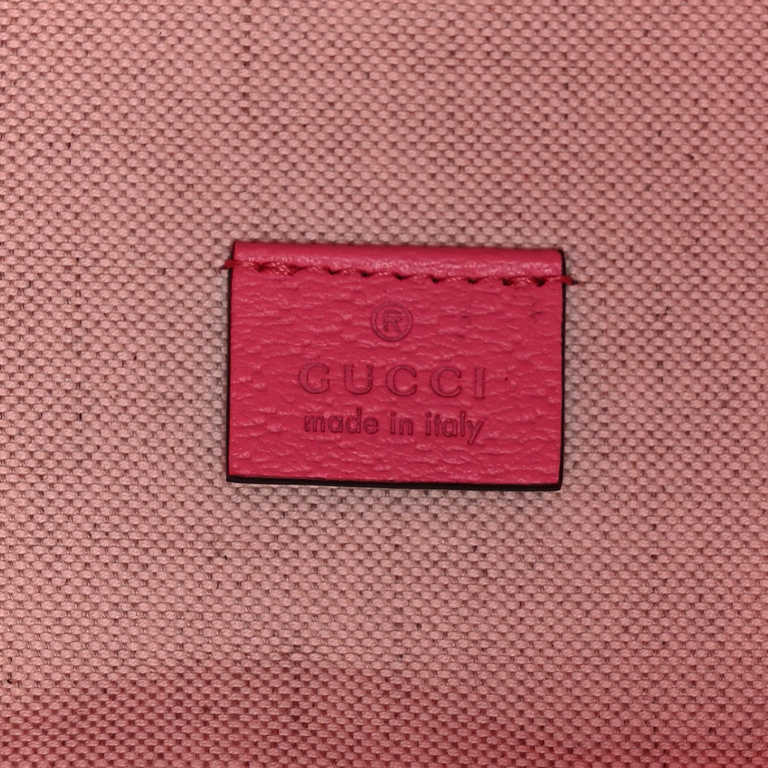 Gucci Patent Canvas Frame Logo Vertical Tote Glam Pink 5 of 8