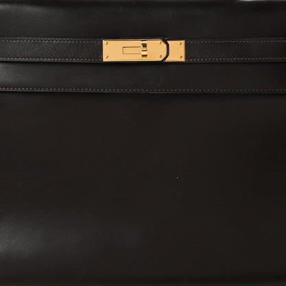 Hermes Box Kelly Sellier 32 Chocolate 7 of 10