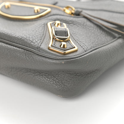 Balenciaga Chevre Gold Metallic Edge Hardware Hip Gris Acier 10 of 15