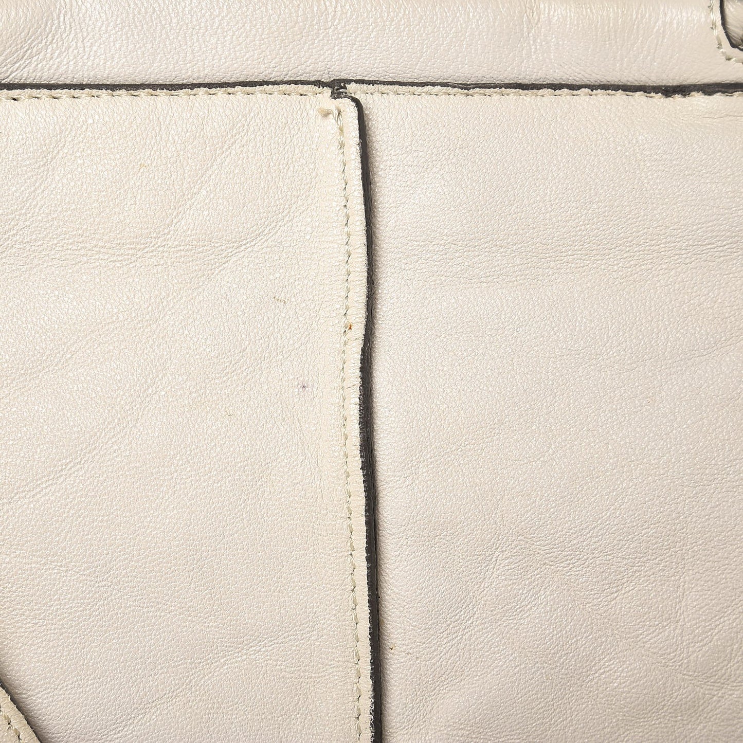 Lambskin Saskia Satchel White