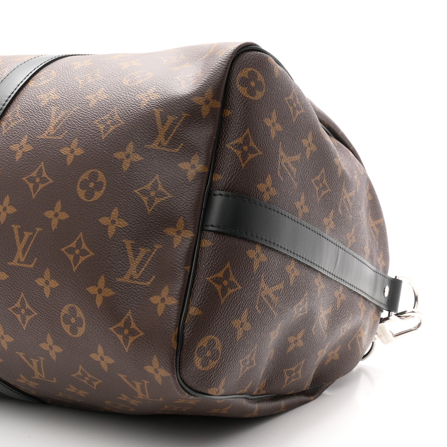 Louis Vuitton Monogram Macassar Keepall Bandouliere 45 14 of 21