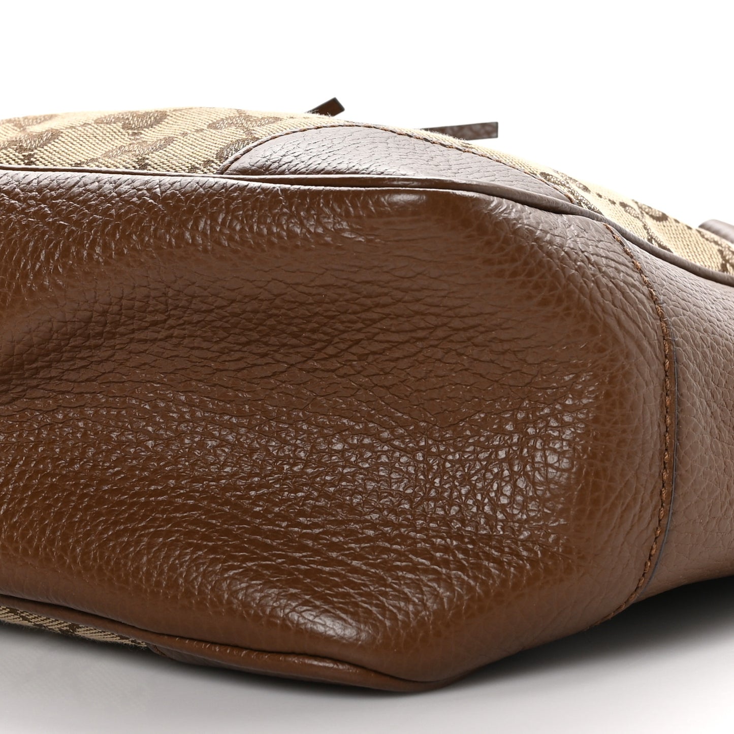 Monogram Small Bree Tote Beige Tabacco