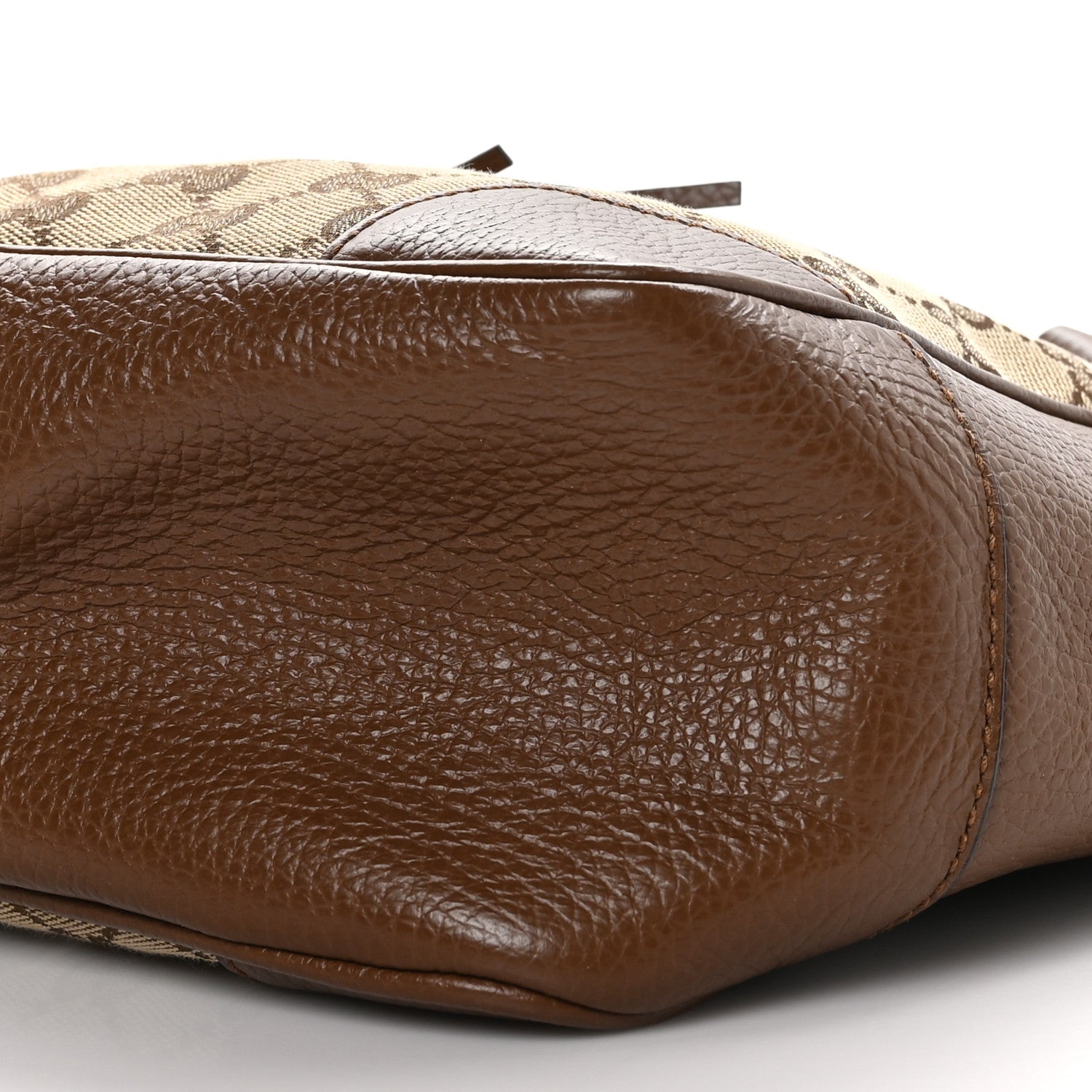 Gucci Monogram Small Bree Tote Beige Tabacco 10 of 10