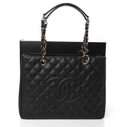 Chanel Caviar Quilted Grand Shopping Tote GST Black 11 of 11