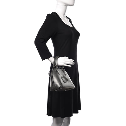 Louis Vuitton Epi Alma BB Platine 2 of 10