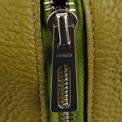 Hermes Taurillon Clemence Victoria II 35 Vert Anis 8 of 11