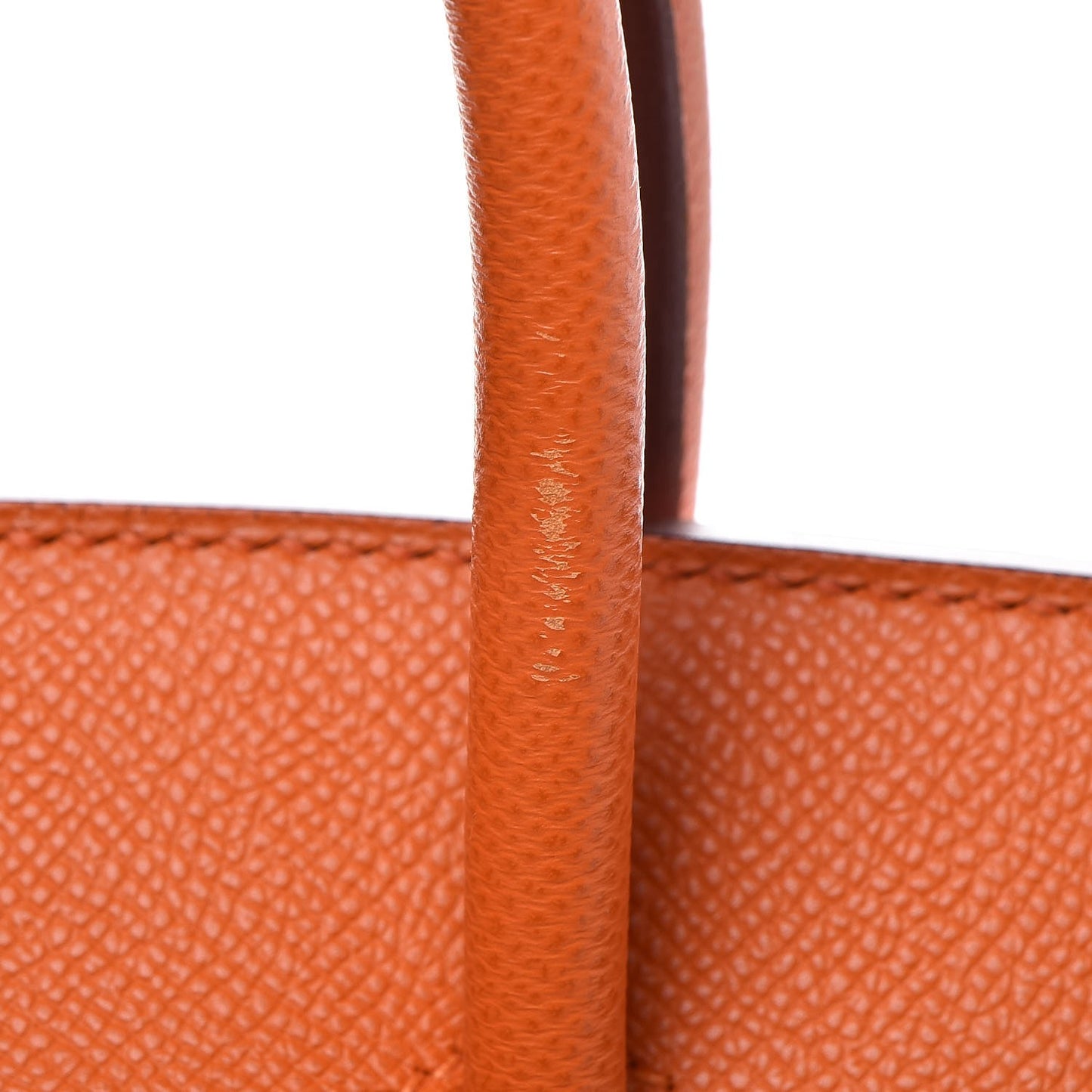Epsom Birkin 35 Orange