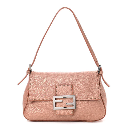 Fendi Cuoio Romano Selleria Baguette Pink 1 of 9