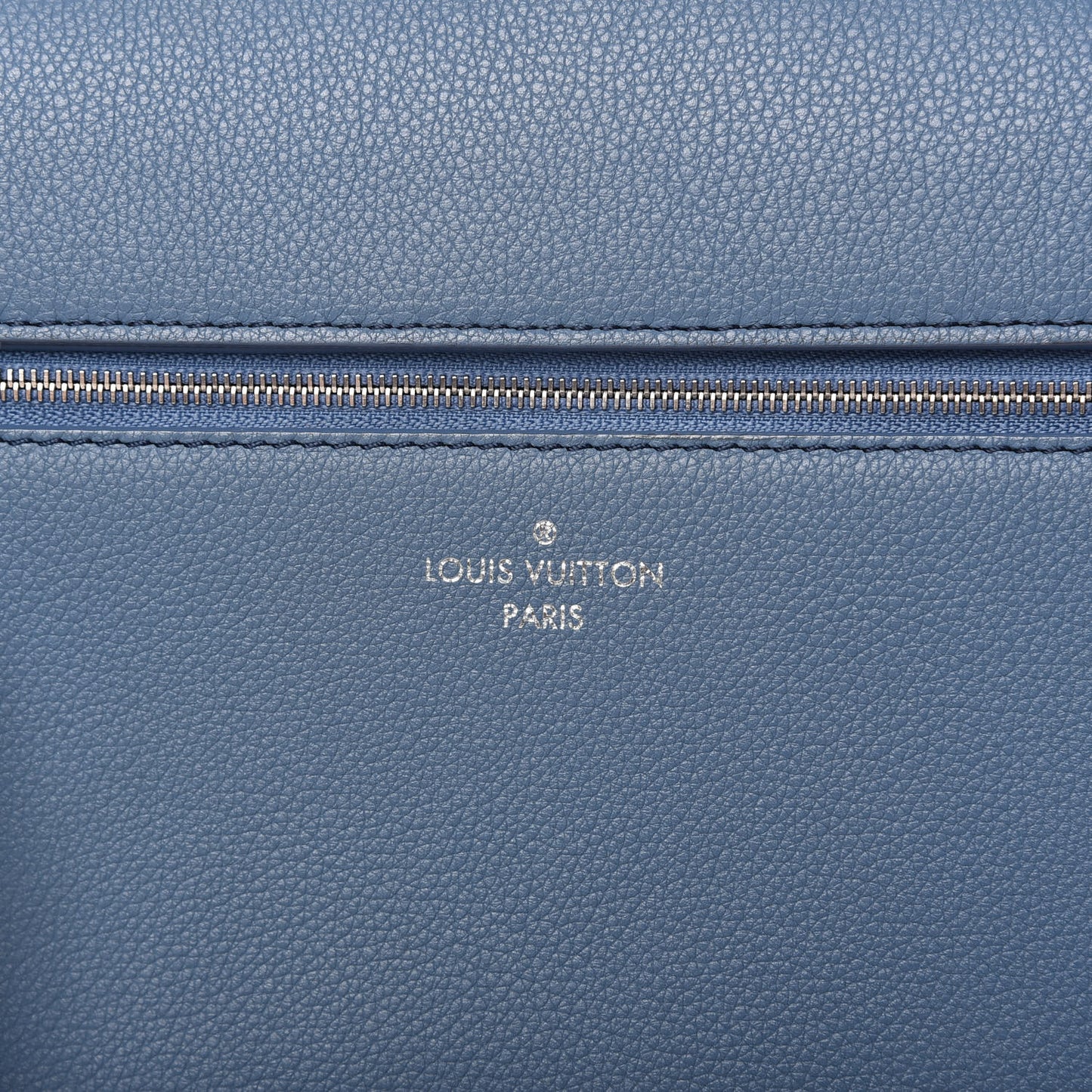 Soft Calfskin My Lockme Top Handle Bleuet Vanille