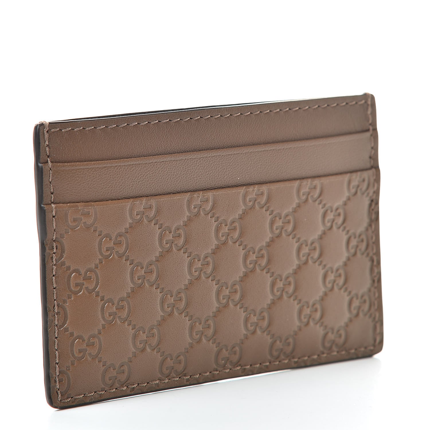 Gucci Microguccissima Card Holder Acero 3 of 7
