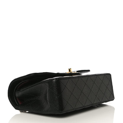 Chanel Caviar Quilted Small Double Flap Black 4 of 10