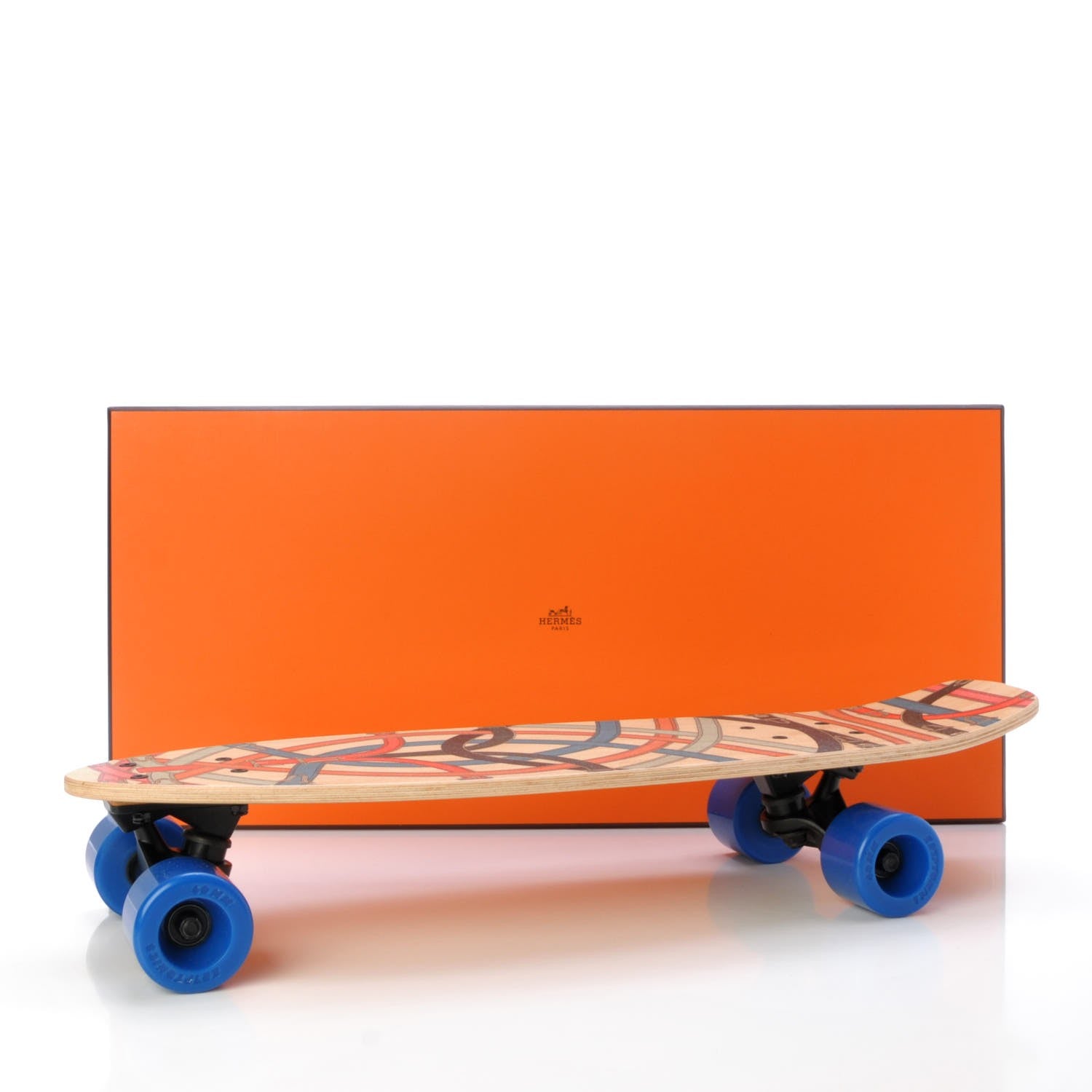 Hermes Beech Wood Modernes Cavalcadour Short Board Skateboard 15 of 15