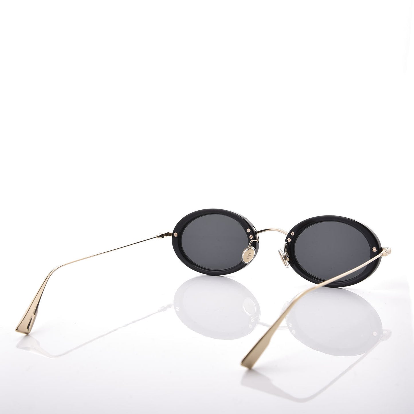 Acetate Metal DiorHypnotic 2 Sunglasses Gold Black