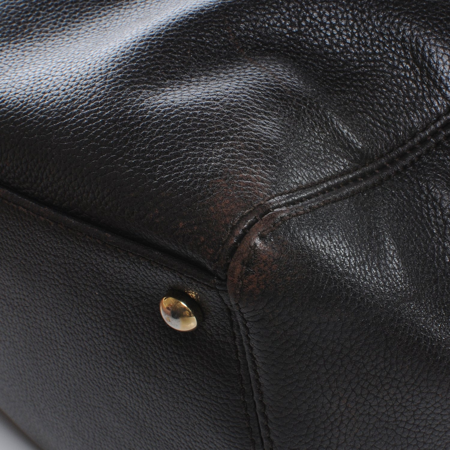 Chanel Caviar Cerf Shopper Tote Dark Brown 13 of 16