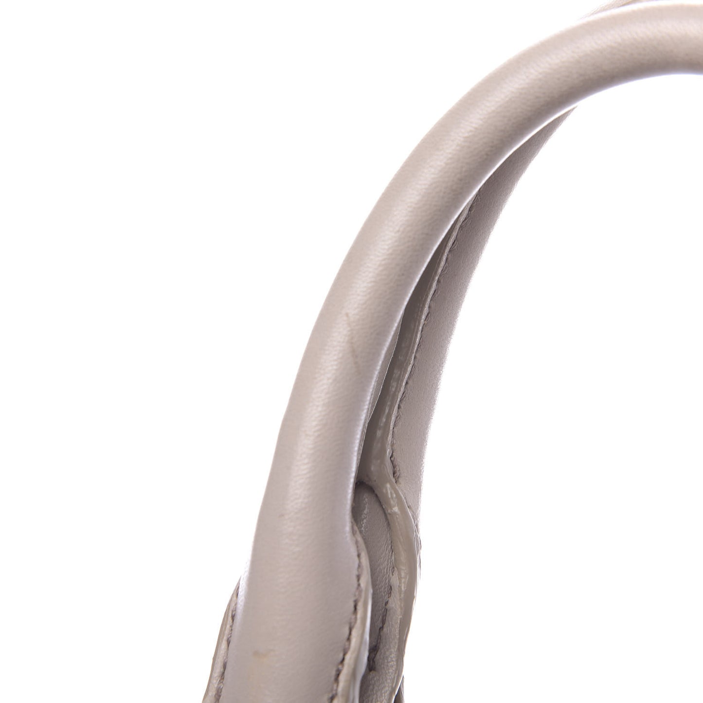 Nappa Matelasse Bauletto Top Handle Bowler Pomice