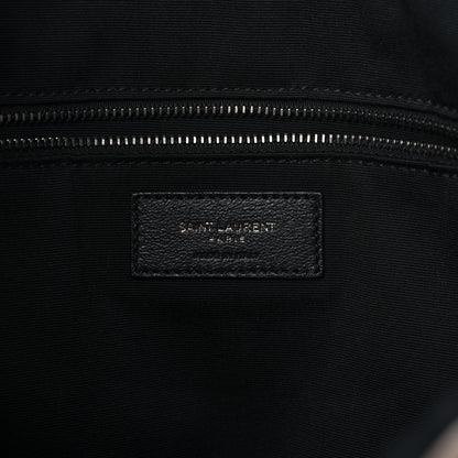 Saint Laurent SAINT LAURENT Crinkled Calfskin Matelasse Monogram Large Niki Shopper Tote Dusty Grey 6 of 10