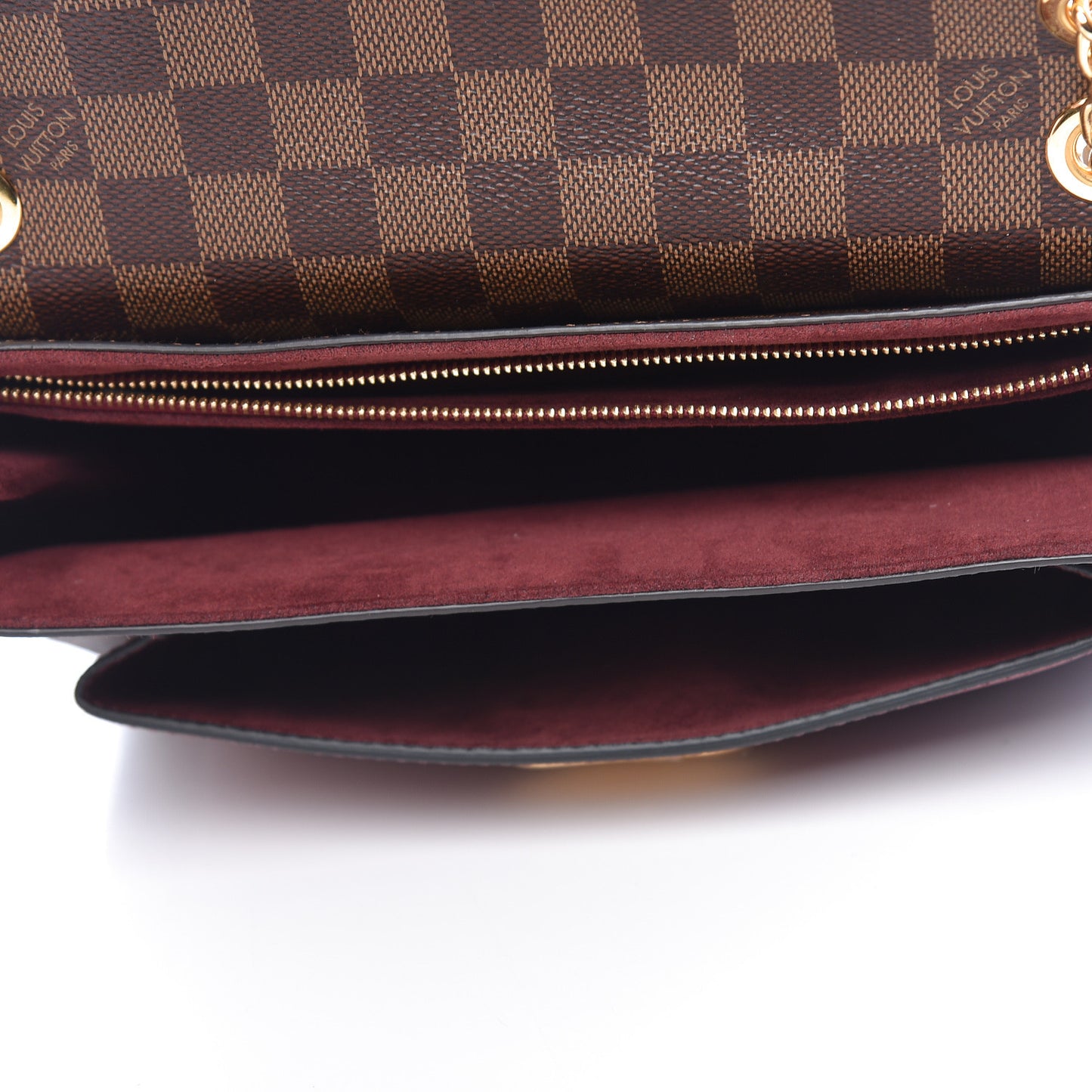 Damier Ebene Vavin PM Bordeaux