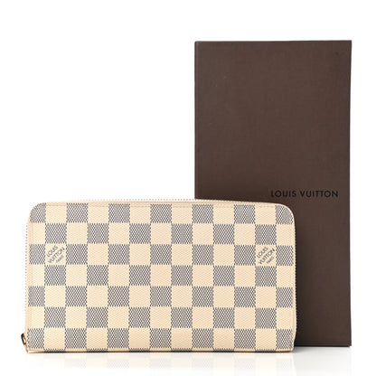 Louis Vuitton Damier Azur Zippy Organizer Wallet 9 of 9