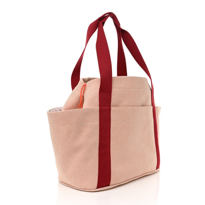 Hermes H Canvas Cabriole Nappy Bag Terracotta 4 of 11