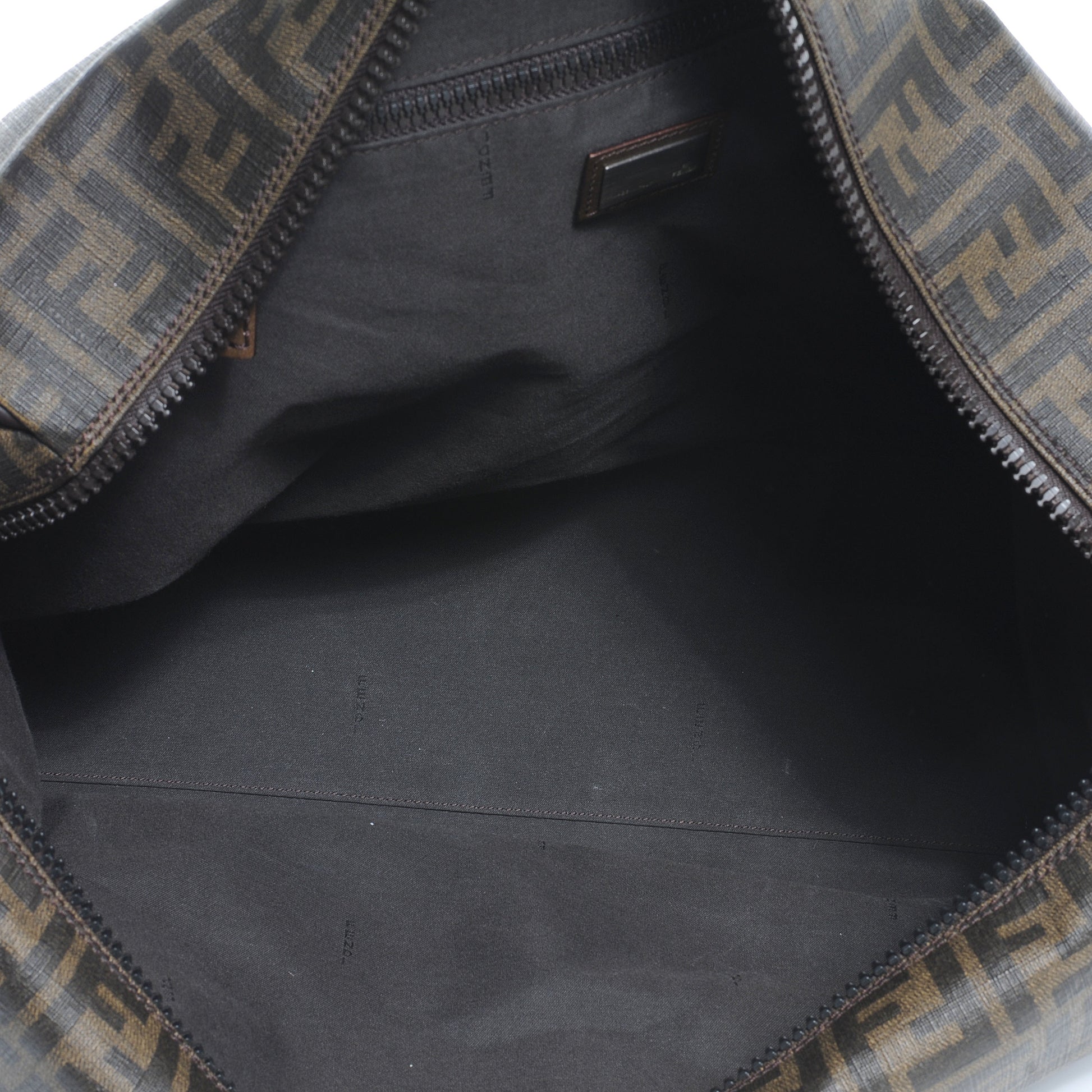 Fendi Zucca Spalmati Large Travel Tote Tobacco 5 of 8