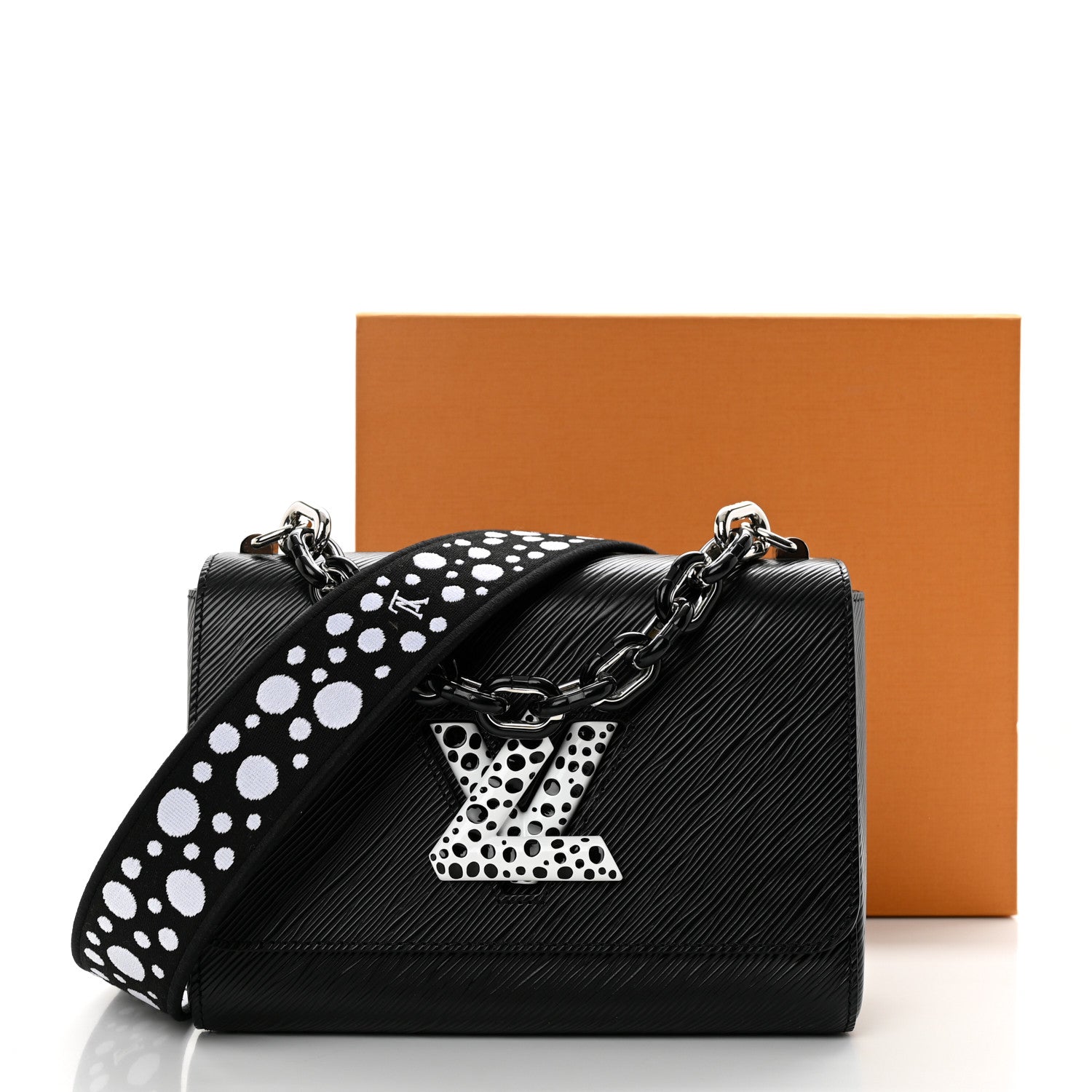Louis Vuitton LV X YK Epi Infinity Dots Twist Shoulder Bag MM