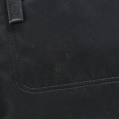Prada Tessuto Nylon Saffiano Flat Messenger Bag Black 11 of 11