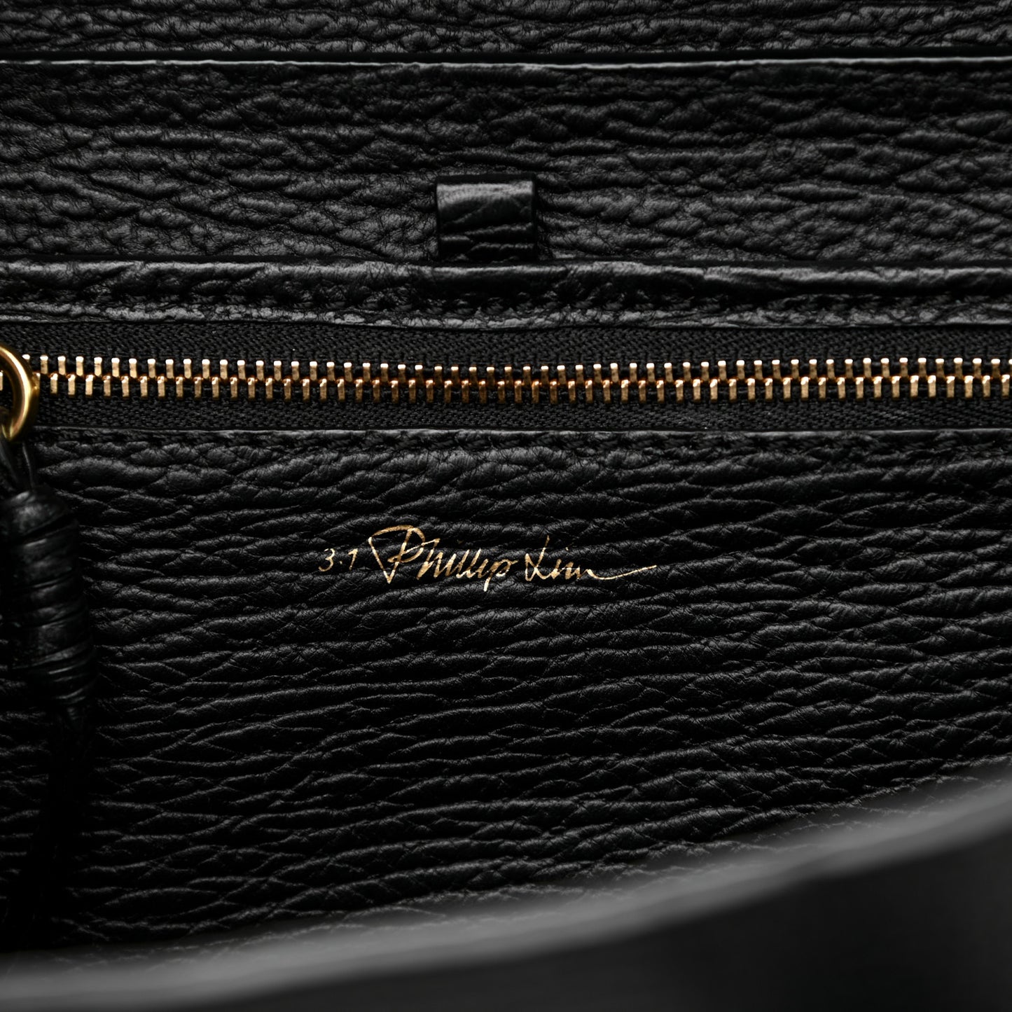 Textured Calfskin Mini Pashli Satchel Black