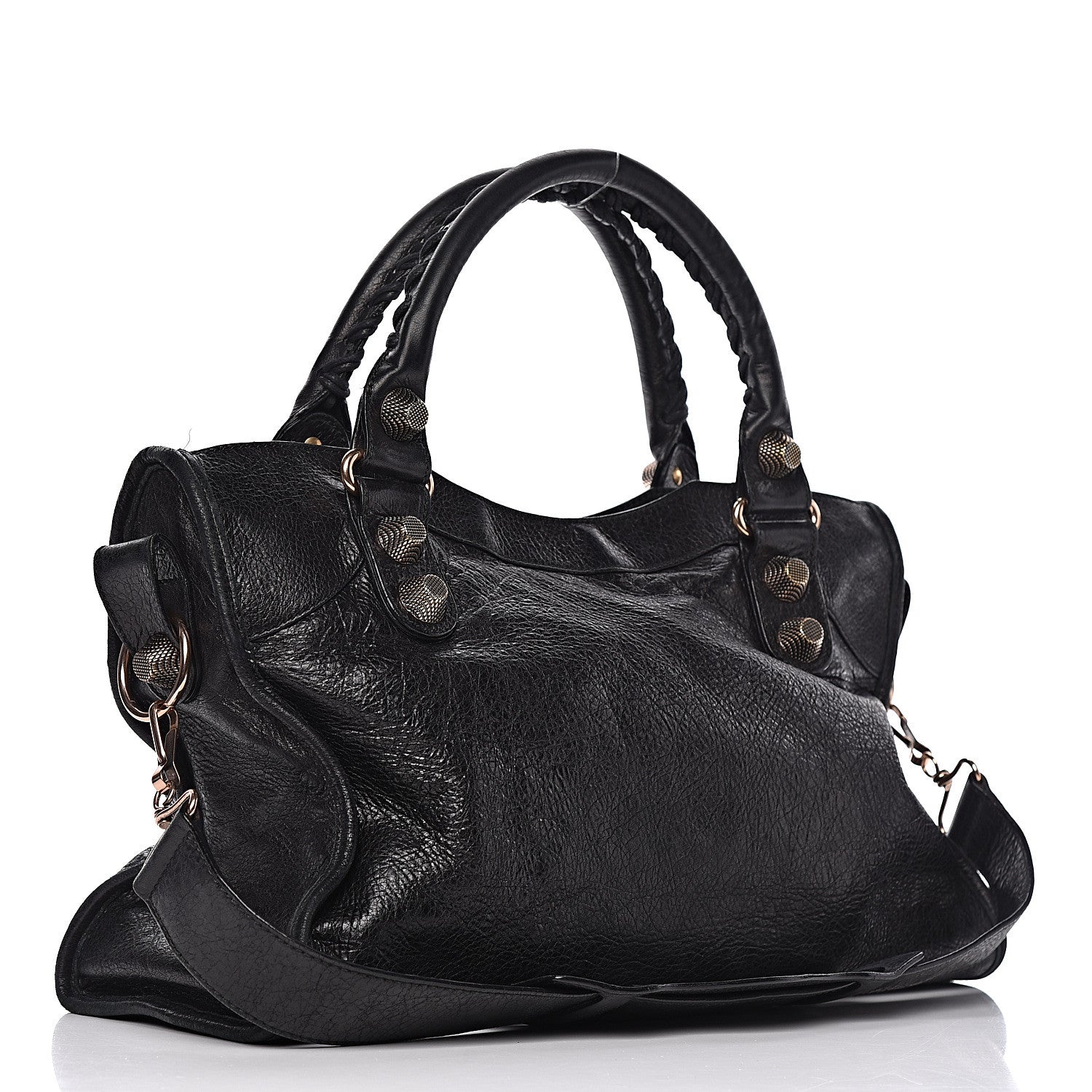 Balenciaga Agneau Giant 21 Rose Gold Hardware City Black 4 of 17