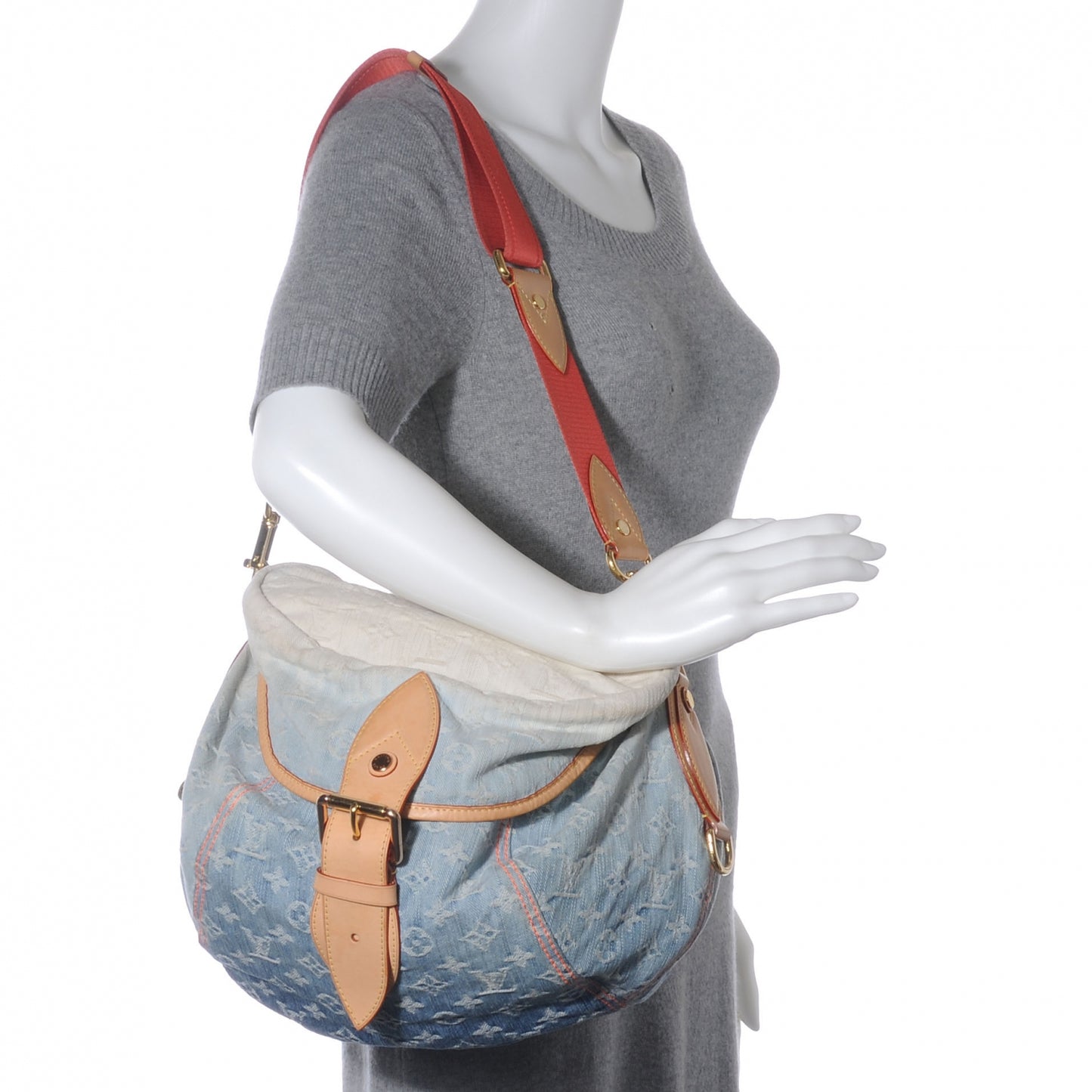 Denim Sunshine Messenger Blue