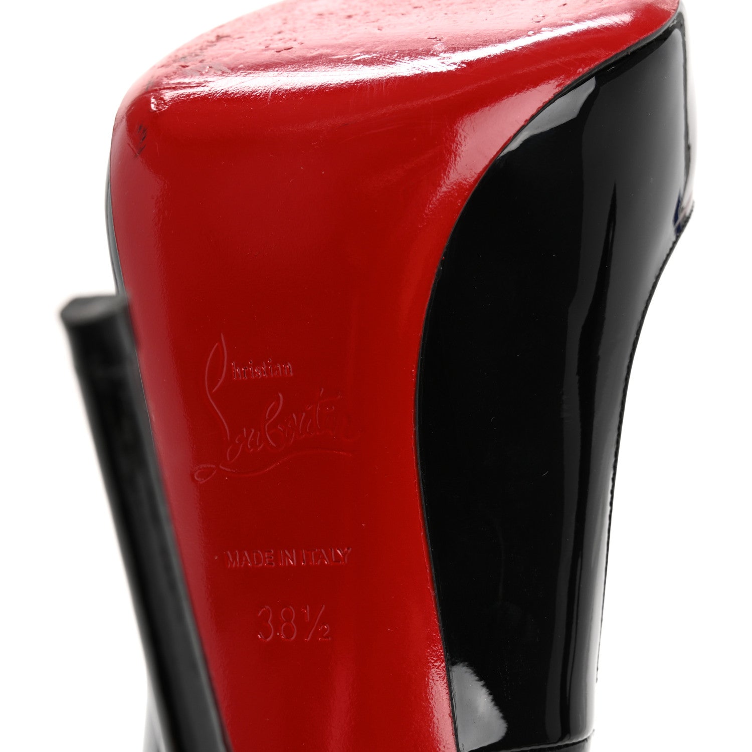 Christian Louboutin Patent So Kate 120 Pumps 38.5 Black 8 of 9
