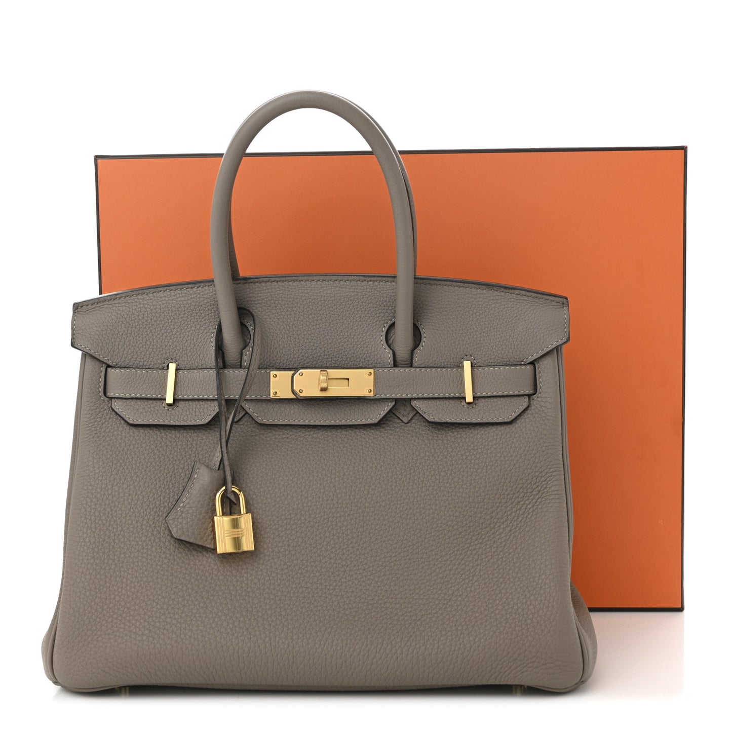 Togo BIRKIN 30 Gris Tourterelle