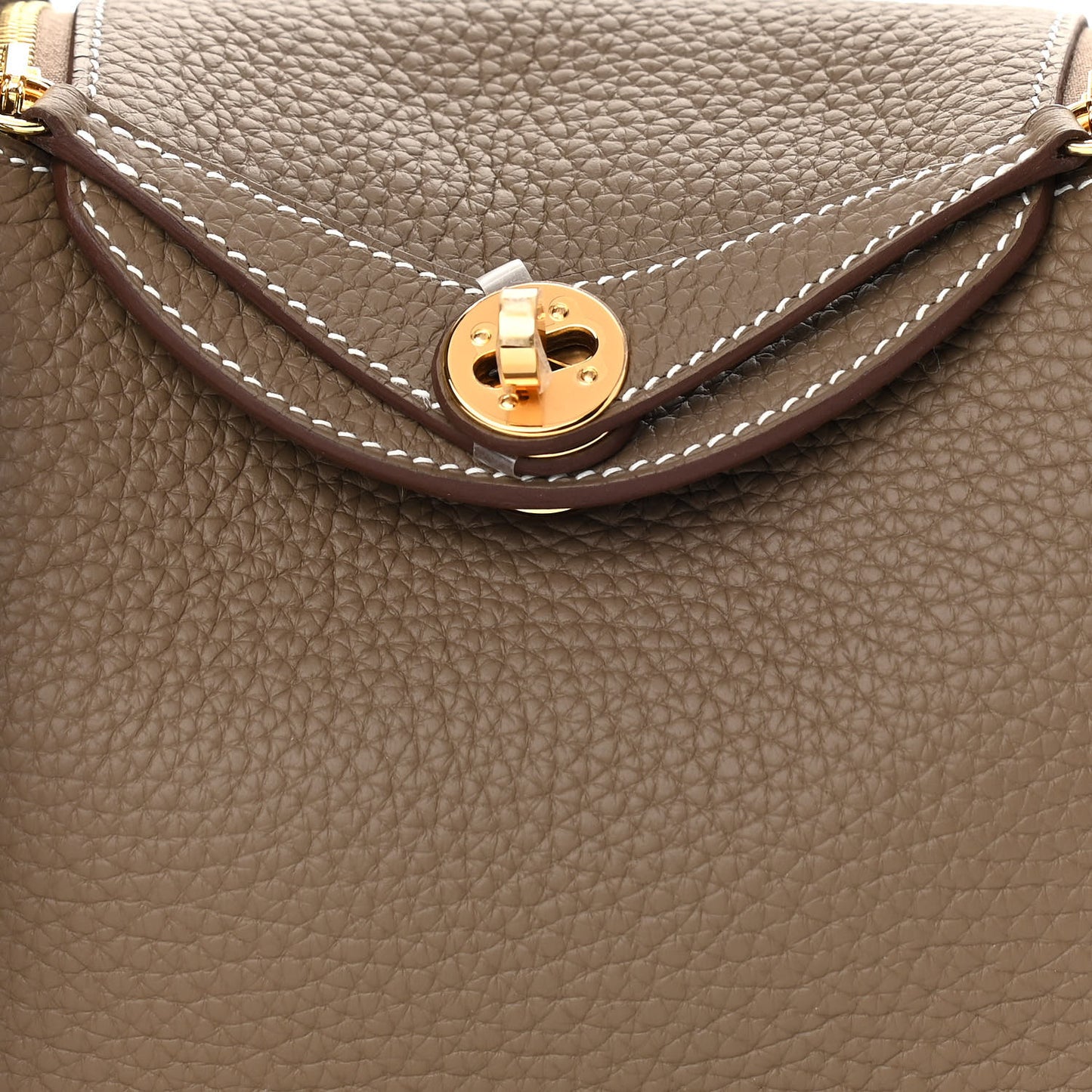 Taurillon Clemence Mini Lindy 20 Etoupe