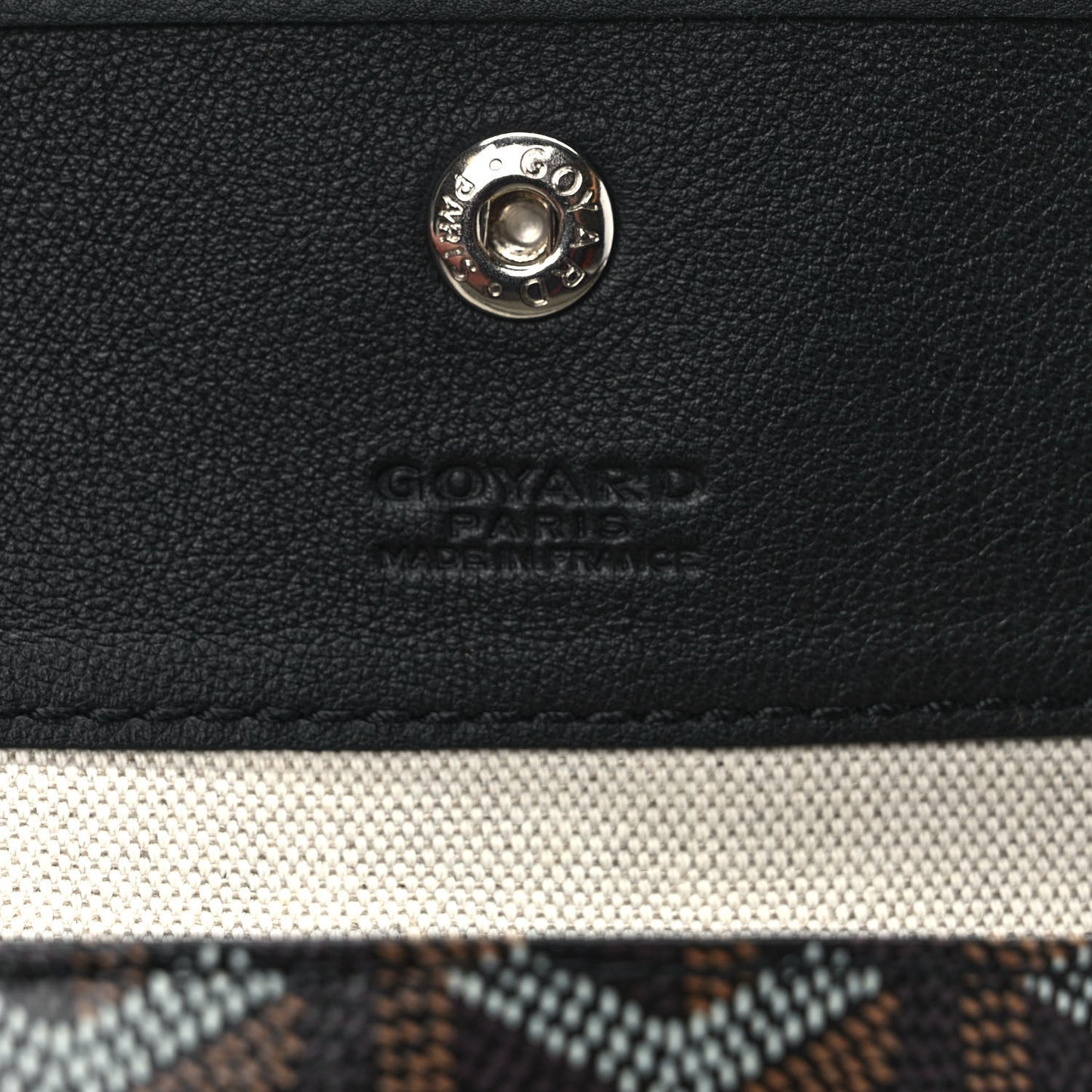 Goyardine Reversible Anjou PM Black