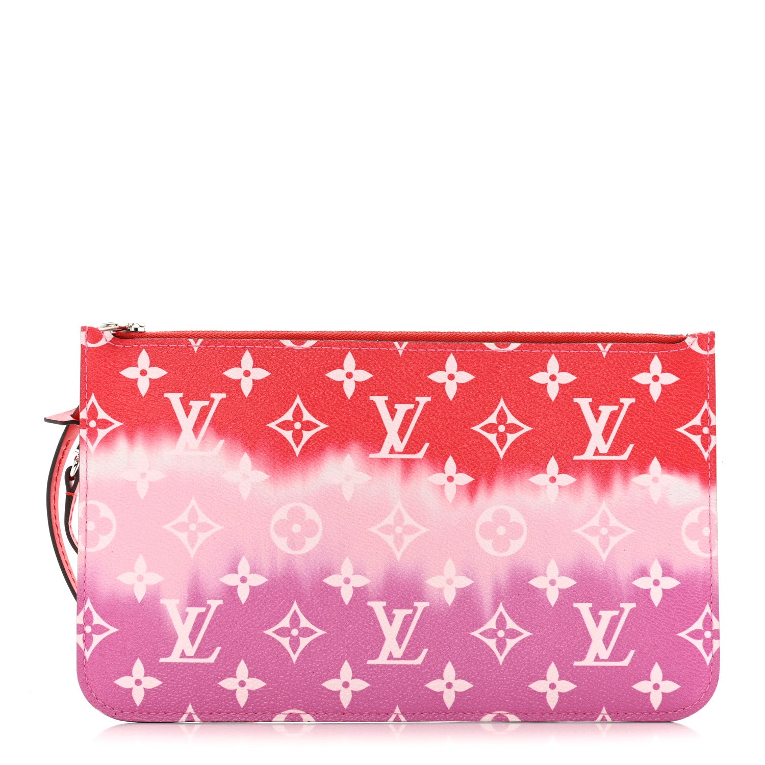 Louis Vuitton Monogram Escale Neverfull MM GM Pochette Rouge 1 of 11