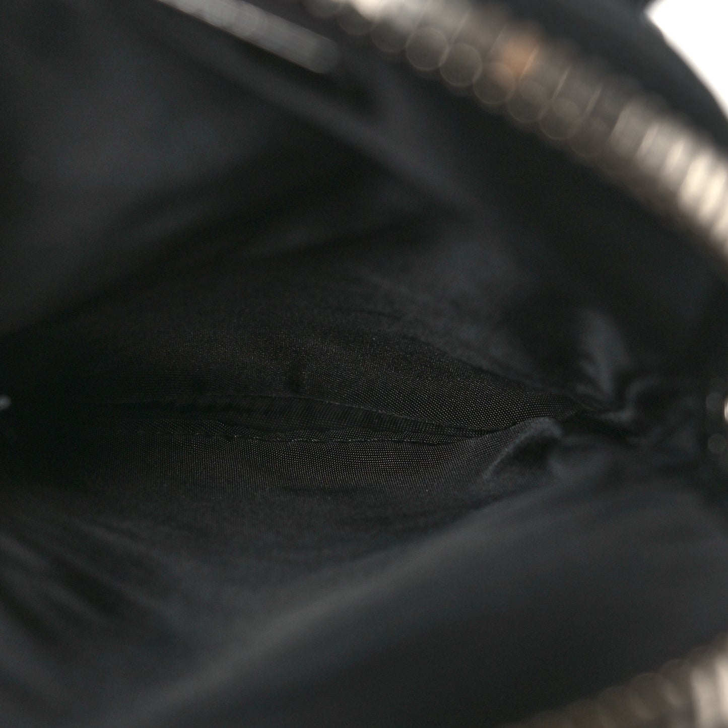 Tessuto Nylon Pocket Mini Bag Black