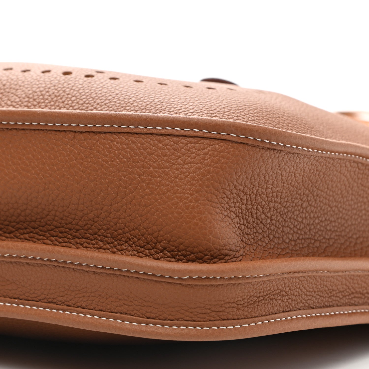 Hermes Taurillon Clemence Evelyne III PM Gold 10 of 10