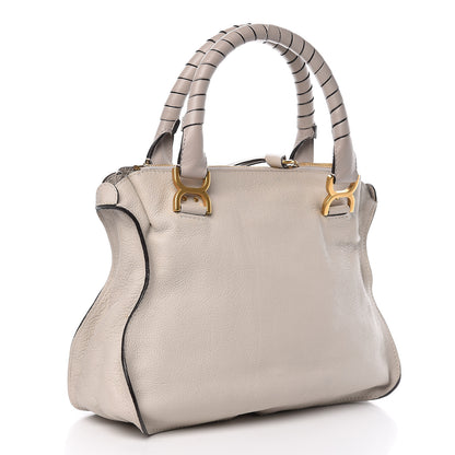 Chloe Calfskin Medium Marcie Satchel Dove 3 of 10
