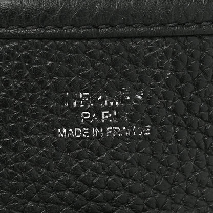 Hermes Taurillon Clemence Evelyne III PM Black 6 of 8