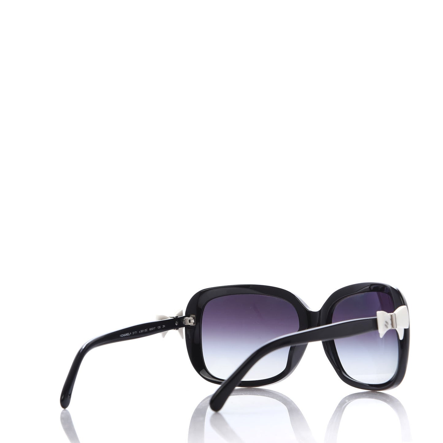 CC Bow Sunglasses 5171 Black White