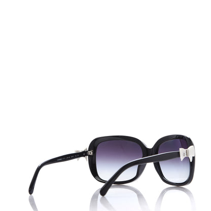 Chanel CC Bow Sunglasses 5171 Black White 4 of 8