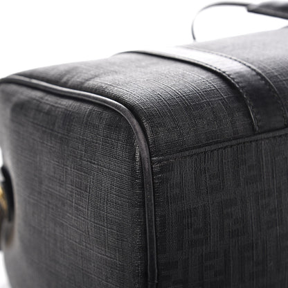 Fendi Zucchino Spalmati Vitello Small Boston Moro Black 8 of 10