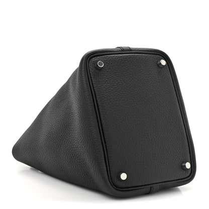 Hermes Taurillon Clemence Picotin Lock 18 PM Black 4 of 11