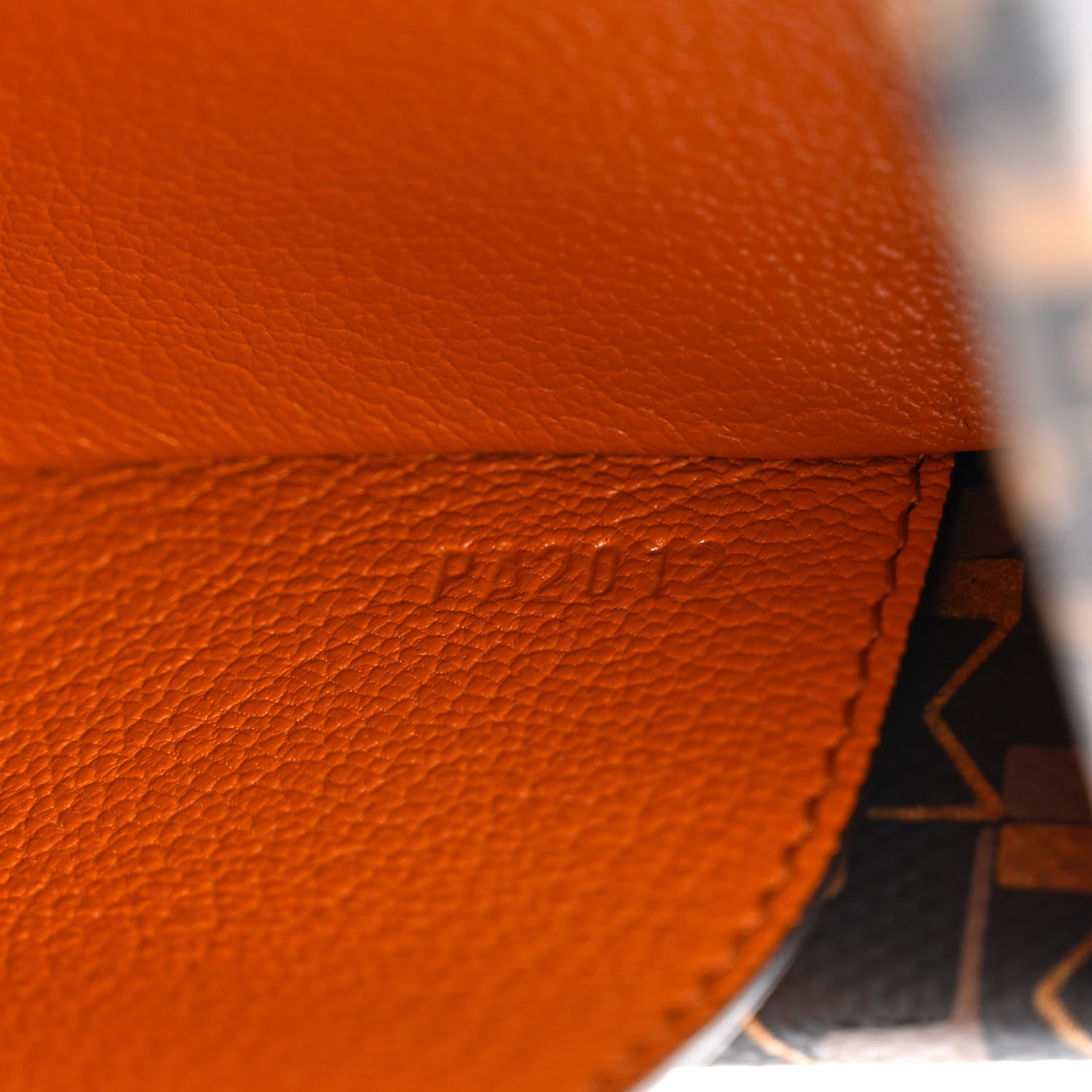 Moynat Toile 1920 Oh! Little Suitcase Carbon Bronze Cognac 9 of 13