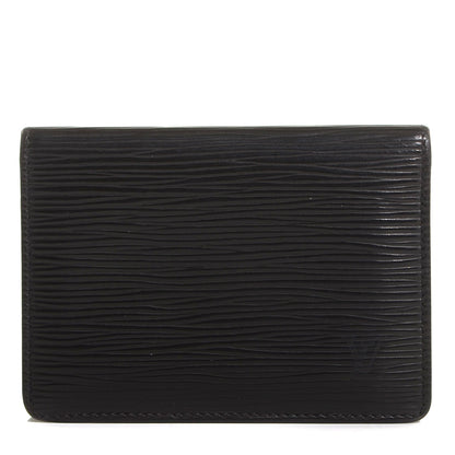 Louis Vuitton Epi ID Holder Black 1 of 7