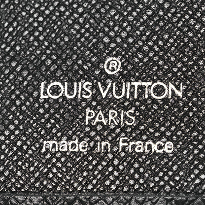 Louis Vuitton Taiga Slender Wallet Black 7 of 7