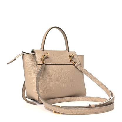 Celine Grained Calfskin Pico Belt Bag Light Taupe 3 of 9