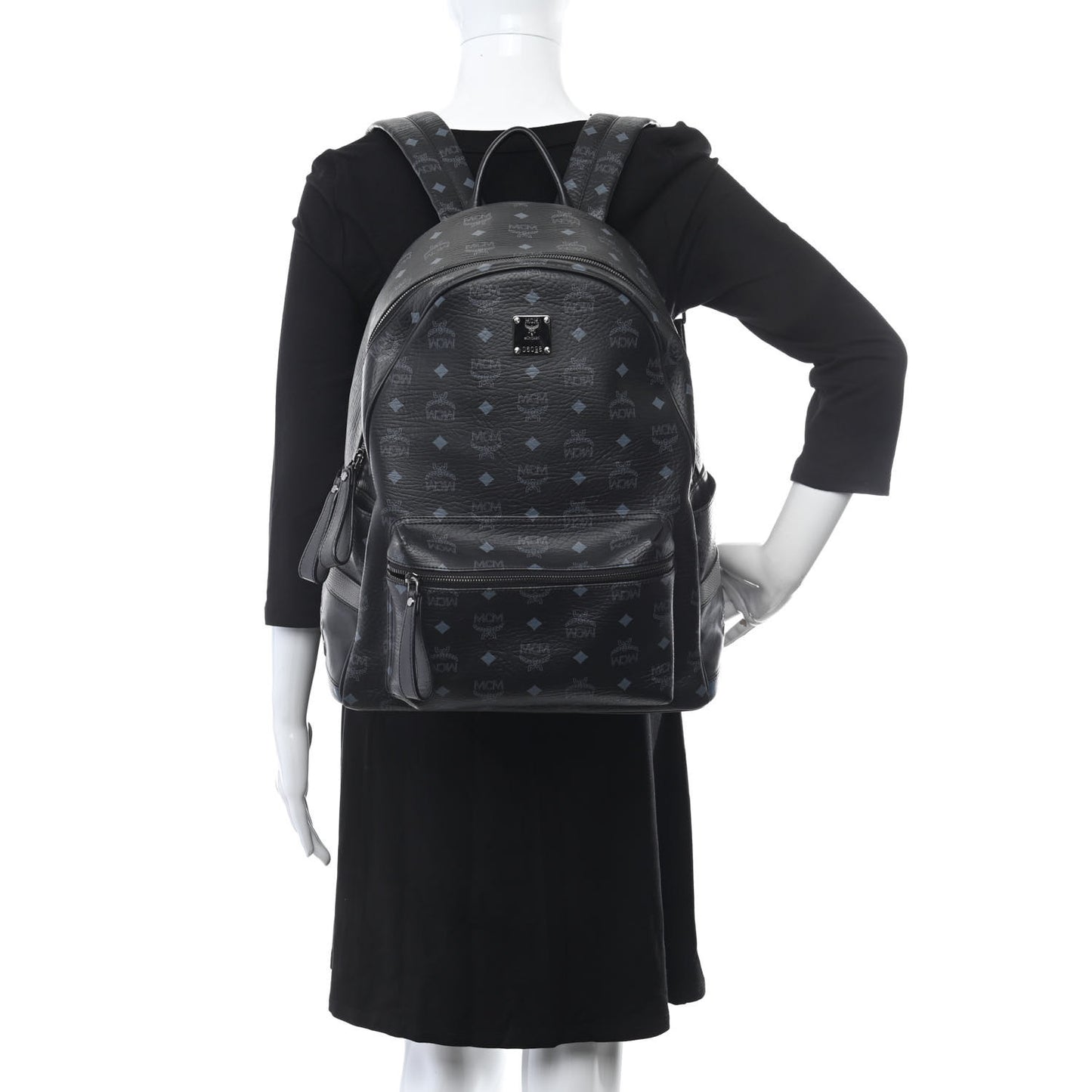 Visetos Medium Stark Backpack Black